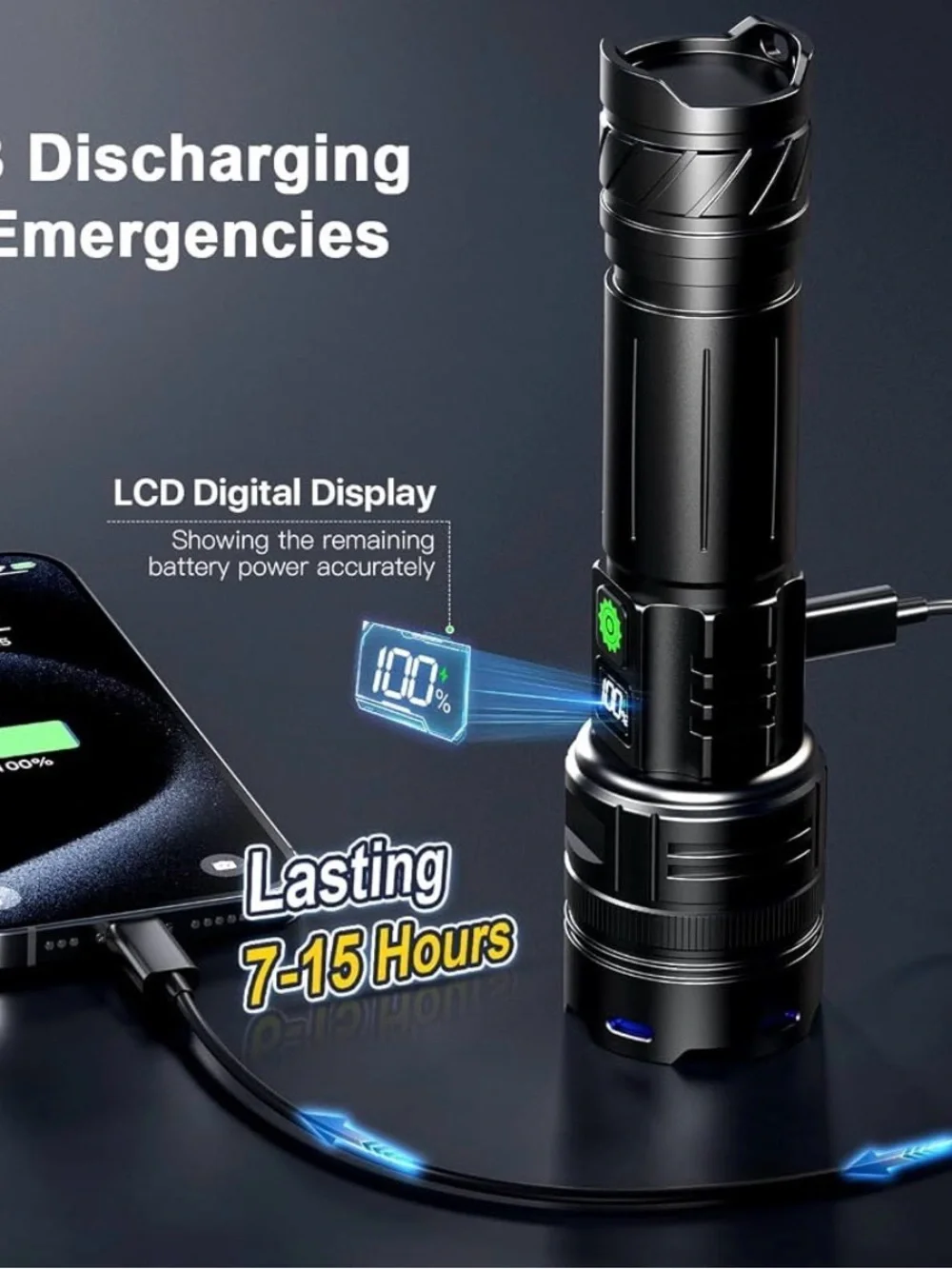 N/A rechargeable flashlight